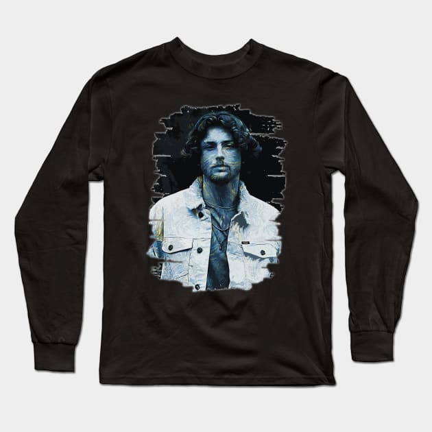 Bailey Zimmerman \\ Brush art Long Sleeve T-Shirt by Nana On Here